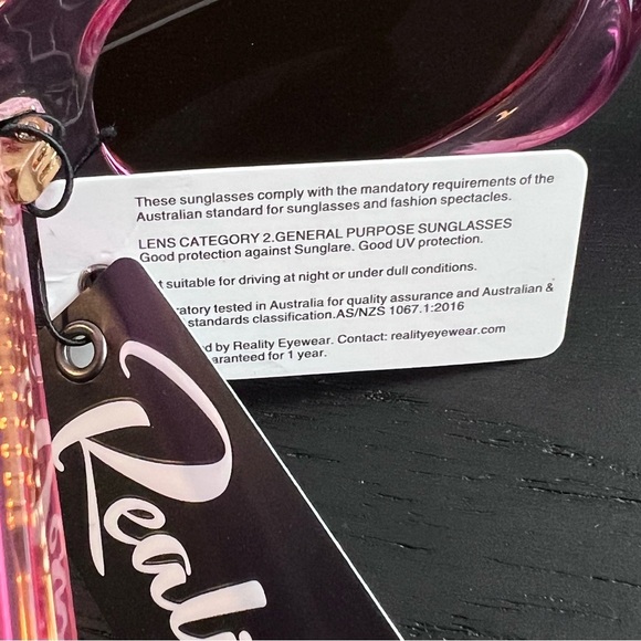 Reality Pink Cat-Eye Julia Sunglasses